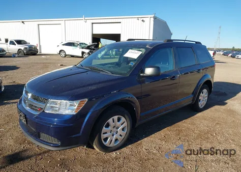 2018 Dodge Journey Se из США, поврежденный, VIN 3C4PDCAB5JT236247